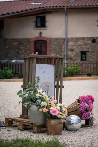 L et V ont célébrer leur amour à côté de Saint Martin en haut ! , Grezieu-le-Marché, vers Saint-Martin-en-Haut, La Cour de Marius