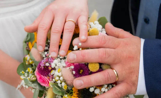 Mariage dans les Monts du Lyonnais vers Saint-Martin-en-Haut, Grezieu-le-Marché, vers Saint-Martin-en-Haut, La Cour de Marius
