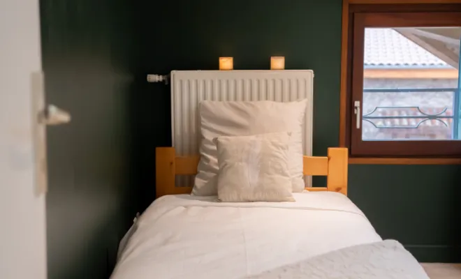 La chambre "Laurence", Grezieu-le-Marché, vers Saint-Martin-en-Haut, La Cour de Marius