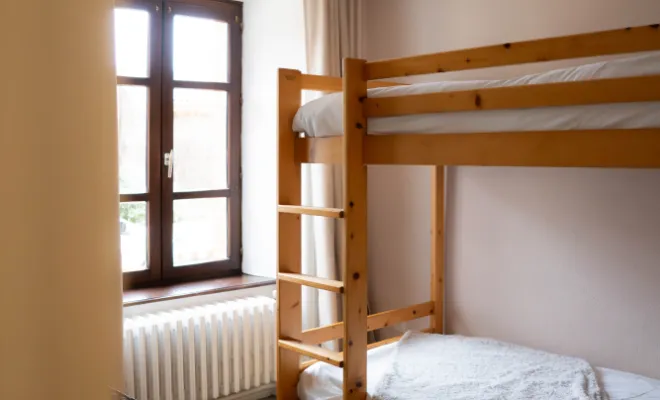 La chambre "Lucie", Grezieu-le-Marché, vers Saint-Martin-en-Haut, La Cour de Marius